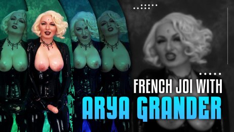 French JOI with Arya Grander