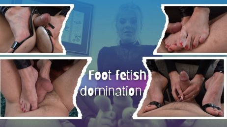 Foot fetish domination