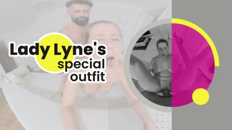 Lady Lyne’s special outfit for a hot sex